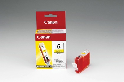 Actual product image Canon Bci-6y (Y)
