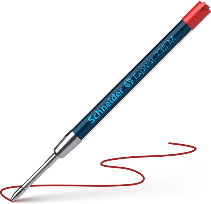 Actual product image Schneider Express 735 M (1 Piece, Red, 0.50 mm)