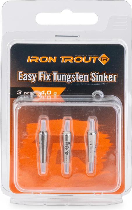 Image du produit Iron Trout Easy Fix Tungsten Sinker 3pcs. 3,0g