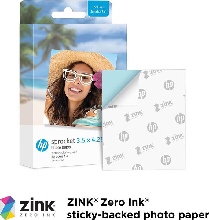 Produktbild HP Sprocket (3 x 4 Zoll, 50 x)