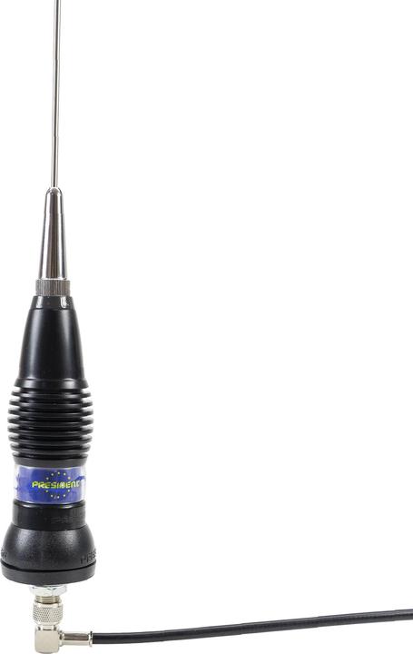 Produktbild President Antenne CB MS 85, 250 W, 85 cm, 26–28 MHz, mit fester Halterung und 4 Meter Kabel im Liefe