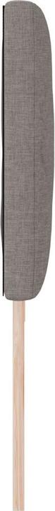 Produktbild VidaXL Kopfteil mit Rautenmuster Taupe 200 cm Stoff