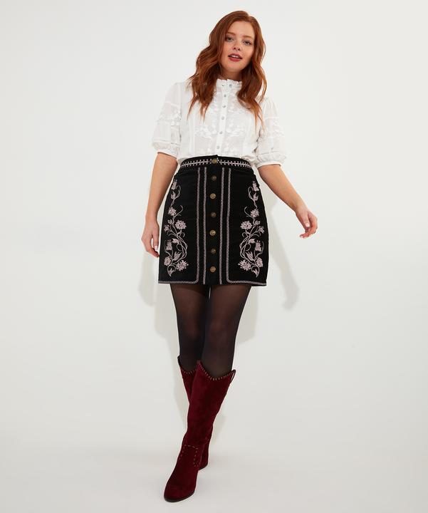 Produktbild Joe Browns Floral Embroidered A-Line Mini Skirt (44)