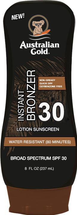 Productafbeelding Australian Gold Lotion met bronzer (Zonnebrandlotion, SPF 30, 237 ml)