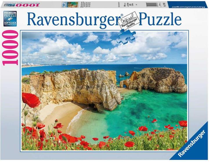 Actual product image Ravensburger Poppies in the Algarve Portugal (1000 pieces)