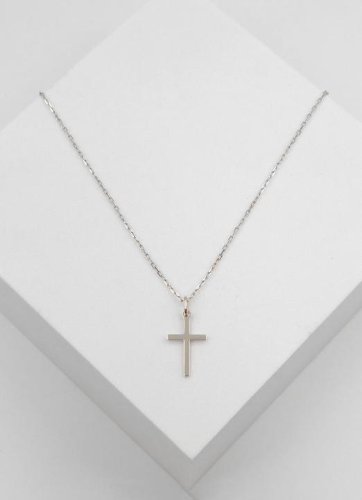 Produktbild Muau Kreuz (750/18K Weissgold)