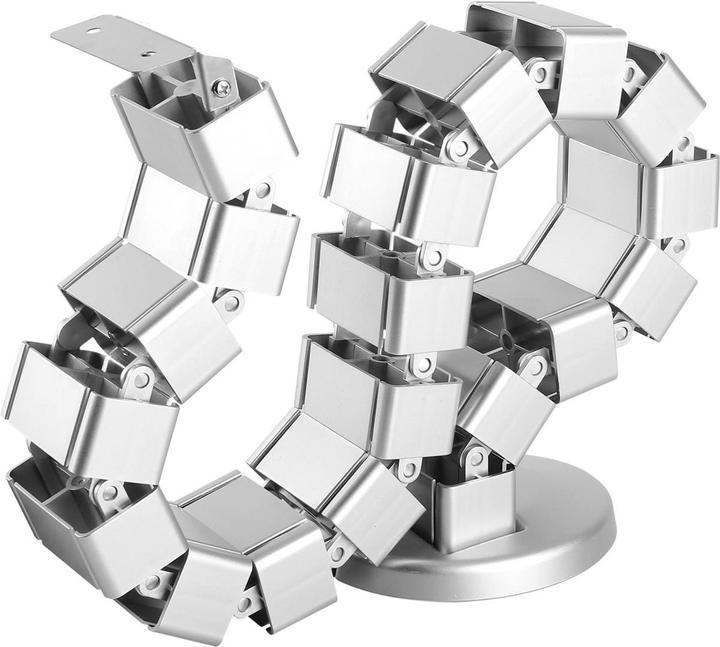 Immagine prodotto InLine Canalina per cavi flessibile per tavoli regolabili in altezza (Tubazione, 1280 mm)