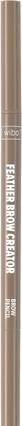 Actual product image Wibo Feather Brow Creator kredka do brwi ze szczoteczką Blonde (Blonde)