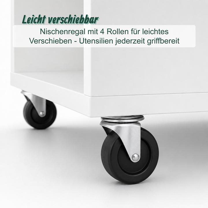 Image du produit Relaxdays Chariot de niche (18 x 60 x 85 cm)