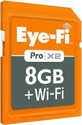 Produktbild Eye-Fi Pro X2 8GB Wireless SDHC Card (8 GB, SD, SDHC)