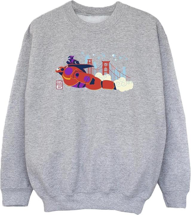 Produktbild Disney Big Hero 6 Baymax Hiro Bridge Sweatshirt Jungen (152, 158)