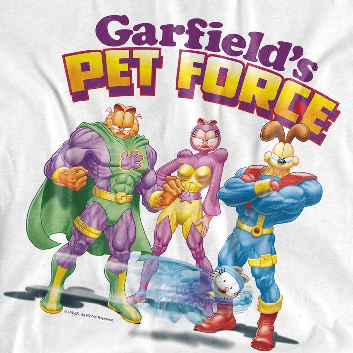Immagine prodotto Garfield Heroes Await Maglietta Adulto Unisex (S)