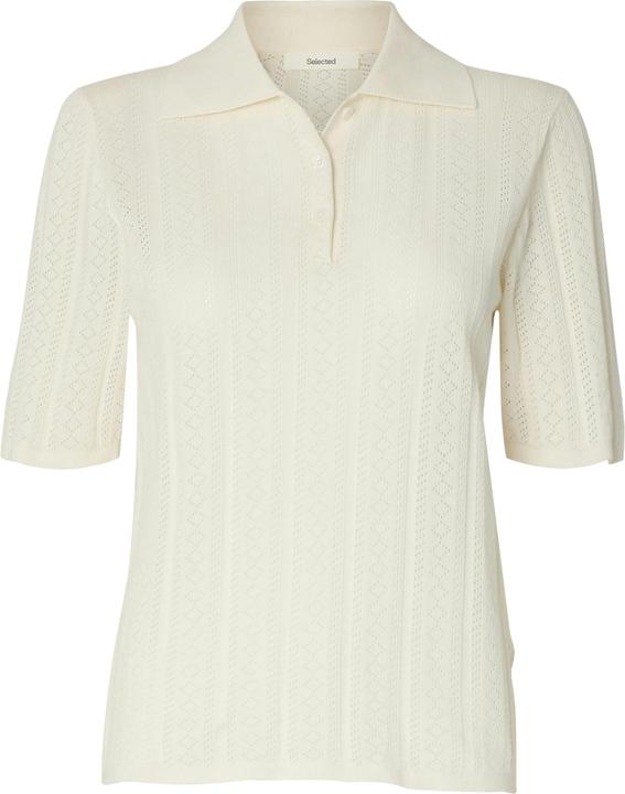 Produktbild Selected Baumwoll Polohemd aus Strick (L)