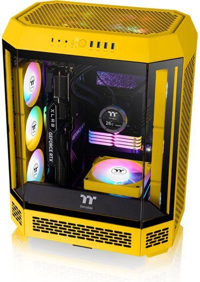Immagine prodotto Thermaltake TT CT120 EX Reverse ARGB PC Cooling Fan 3 Pack Bumblebee (120 mm, 3 x)
