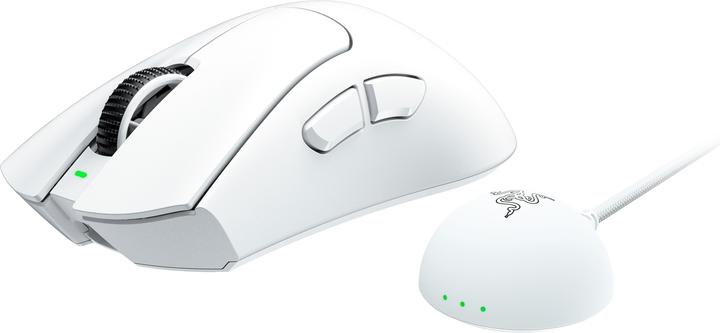 Image du produit Razer Deathadder V4 Pro Mouse White (Sans fil, Filaire)