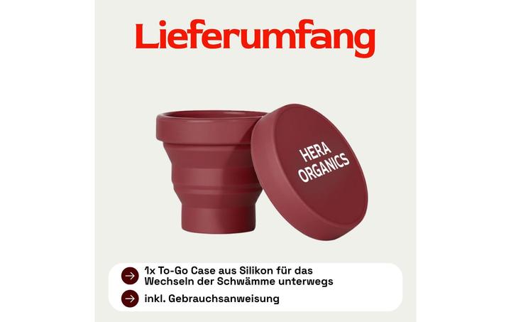 Produktbild Hera Organics To-go Case 1 Stück