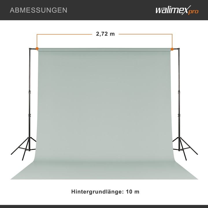 Produktbild Walimex pro Hintergrundkarton (270 cm, 1000 cm)