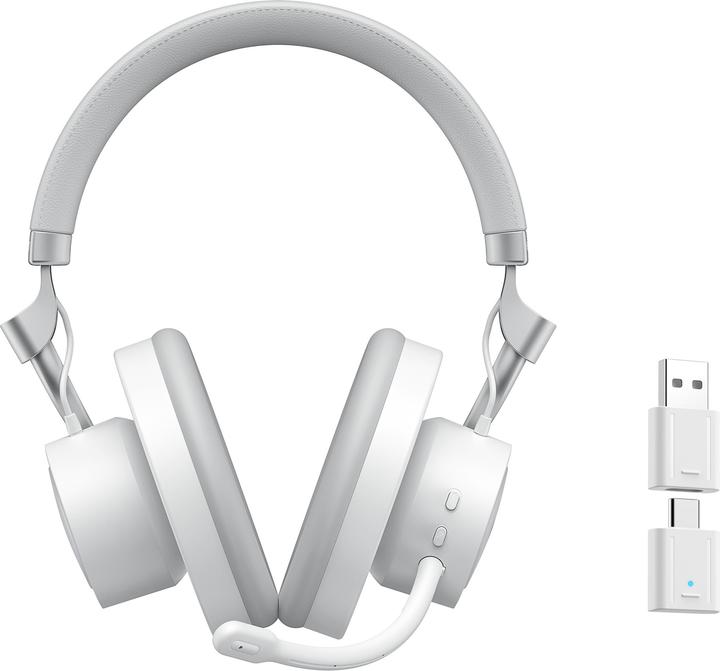 Actual product image Havit Fuxi-H8 - Kabelgebundene/kabellose Gaming-Kopfhörer (weiss) (Cable, Wireless)