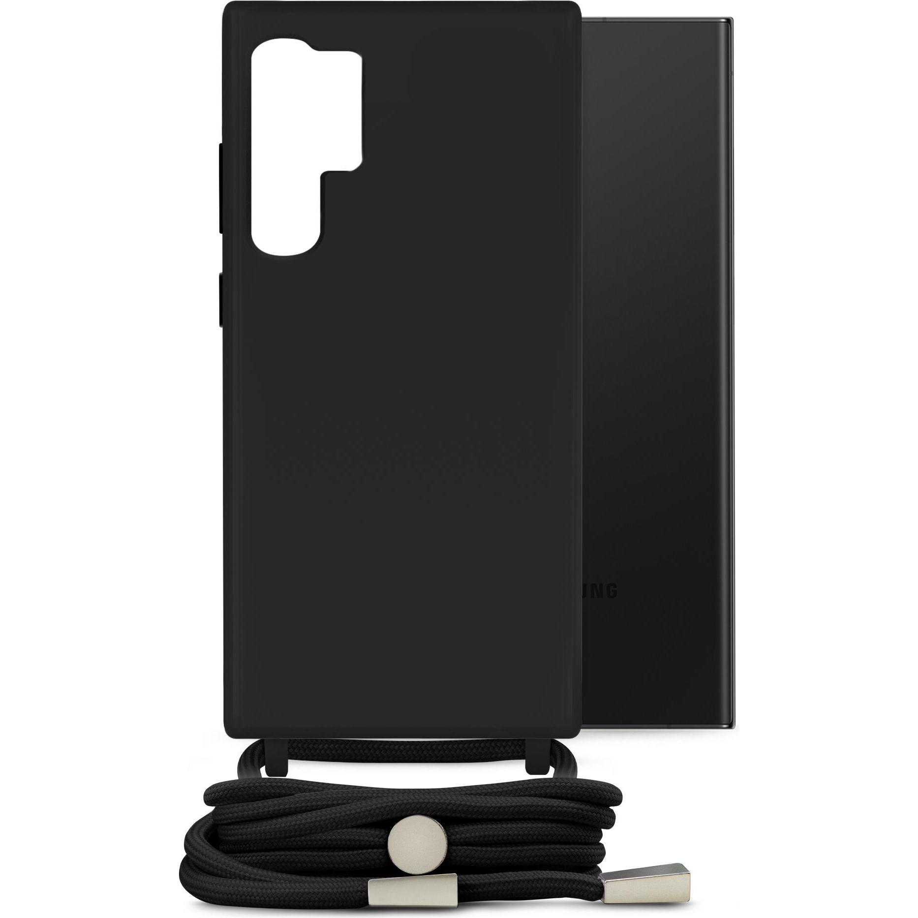 Mobilize Lanyard Gelly Case (Samsung Galaxy S23 Ultra), Smartphone Hülle, Schwarz
