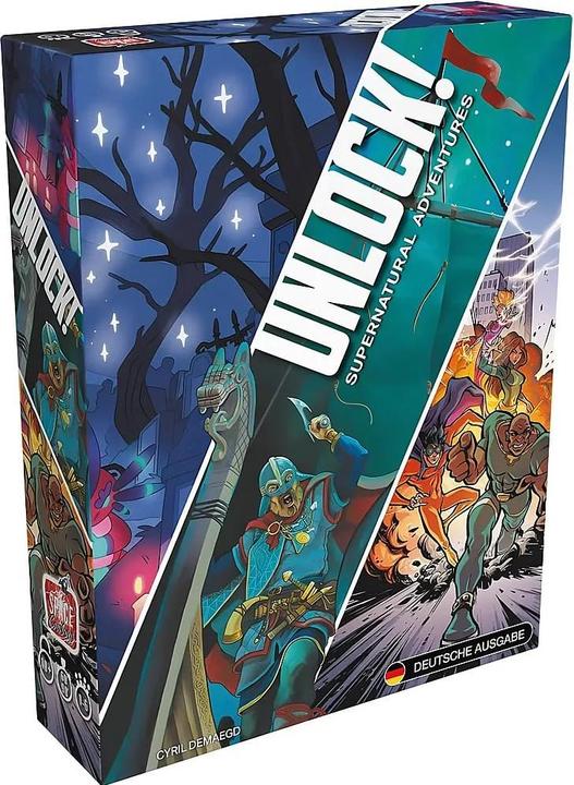 Produktbild Asmodée Unlock! Box12 Supernatural Adventures (Deutsch, 1 - 6 Spieler)