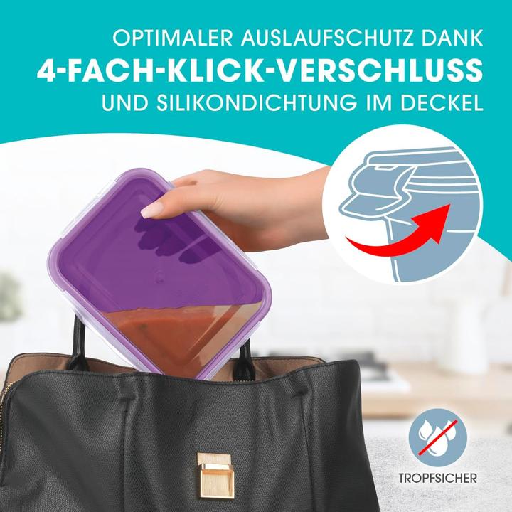 Actual product image Gourmetmaxx 72er-Set Frischhaltedosen