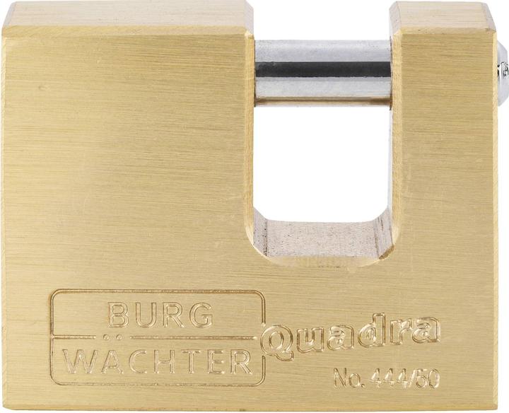 Burg Wächter 28591 Padlock 50.00 mm different locking Brass Sch