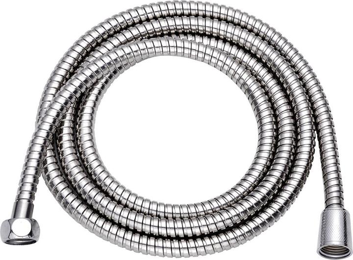 Actual product image Douceur D'intérieur Stainless steel shower hose, water-saving function, flexible, 2m (200 cm)