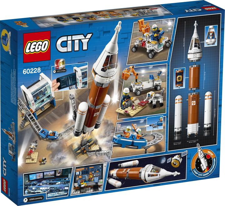 Produktbild LEGO Weltraumrakete mit Kontrollzentrum (60228, LEGO City)
