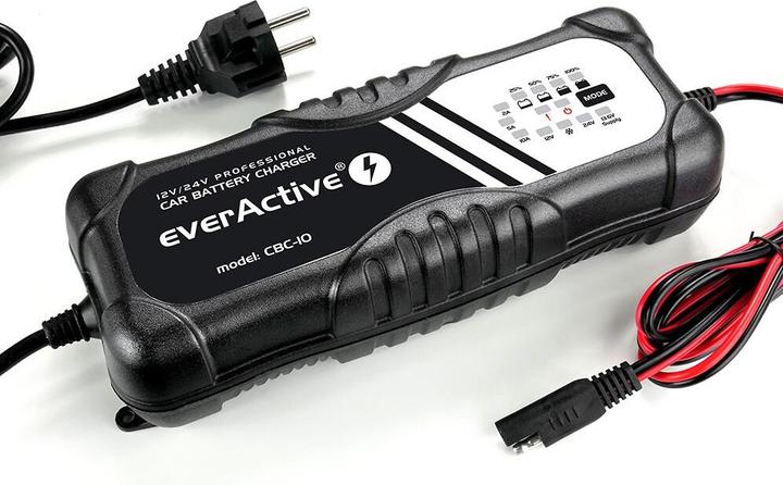 Actual product image Everactive Rectifier car for batteries CBC-10 (24 V, 300 Ah)