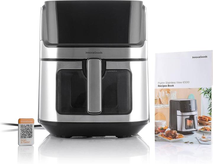 Produktbild InnovaGoods Heissluftfritteuse Fryinn View 6500 1700 W 6,5 L Edel