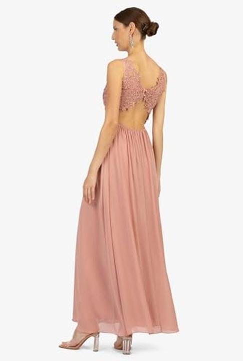 Image du produit Kraimod Robe du soir à fleurs, fermeture éclair, confortable et classique (40)