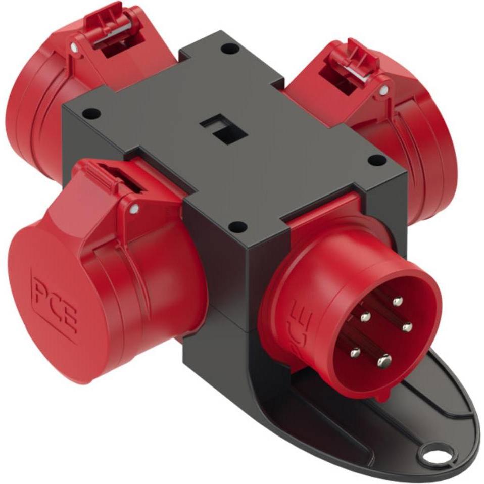 PCE, Baustromverteiler, CEE Stromverteiler (3 x, CEE)