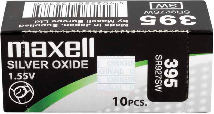 Productafbeelding Maxell Knoopcel SR927SW (10 Pcs., SR57, 55 mAh)