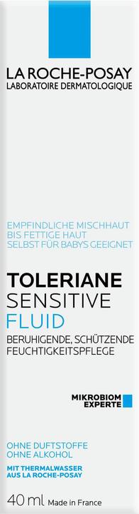 Label énergétique La Roche Posay Fluide Tolériane Sensitive (40 ml, Crème 24h)