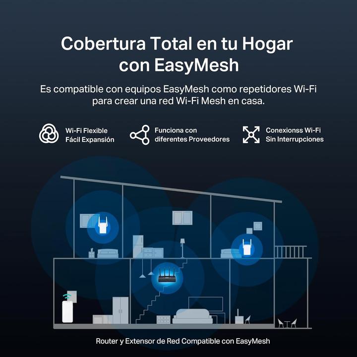 Actual product image Mercusys BE3600 Dual-Band Wi-Fi 7 Router