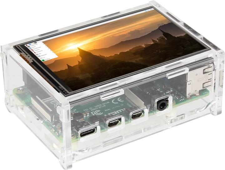Produktbild Raspberry Pi Pi Gehäuse für 3.2" Touchscreen Display
