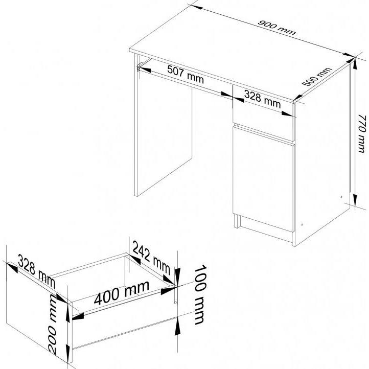 Thumbnail - Akord Furniture Factory, Schreibtisch, Ip0pbiucraftpikspra