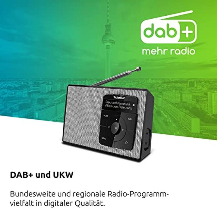 Produktbild TechniSat DigitRadio 2 (DAB+, FM, DAB, Bluetooth)
