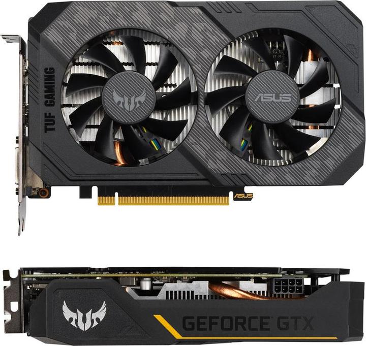 Produktbild ASUS TUF Gaming TUF-GTX1660TI-T6G-EVO-GAMING NVIDIA GeForce GTX 1660 Ti GDDR6 (6 GB)