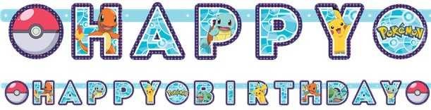 Produktbild Sombo Pokemon Girlande