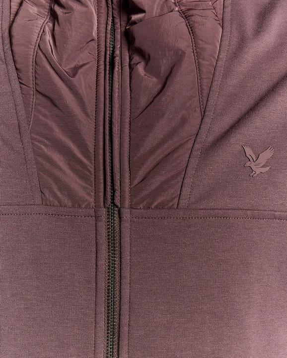 Produktbild Lyle and Scott Hybrider Kapuzen-Sweatshirt mit durchgehendem Reissverschluss (XL)
