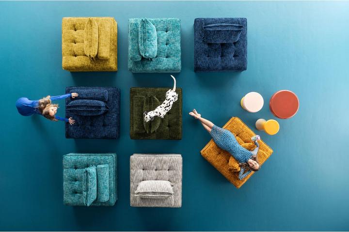 Produktbild Kare Design Sofa Element Portofino Hellblau