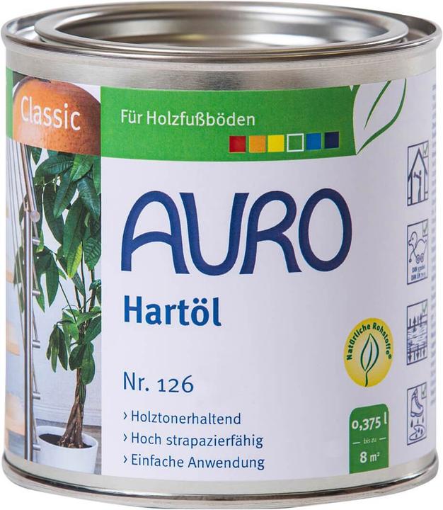 AURO Natur-Hartöl 126 (Honigfarbig, 2.50 l)
