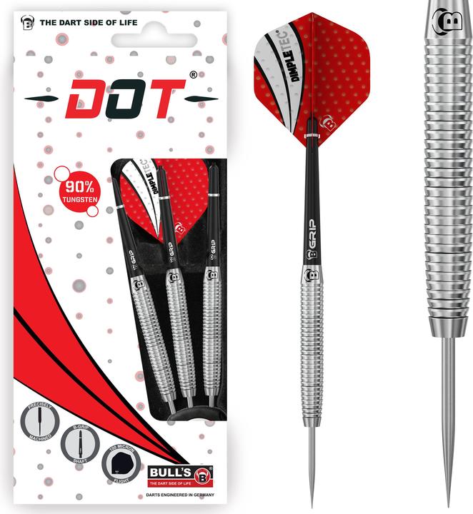 Image du produit Bulls BULL'S Dot D7 90% Tungsten Fléchettes en acier 1 jeu (25 g)
