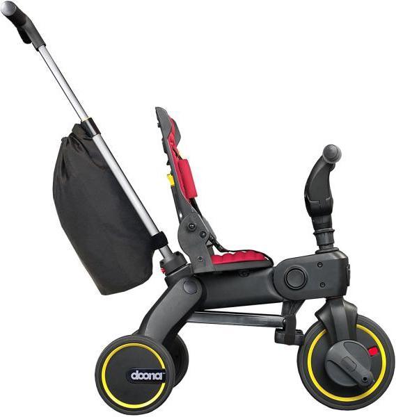 Produktbild Doona Liki Trike S3 5in1 Folding Tricycle - Black / Red