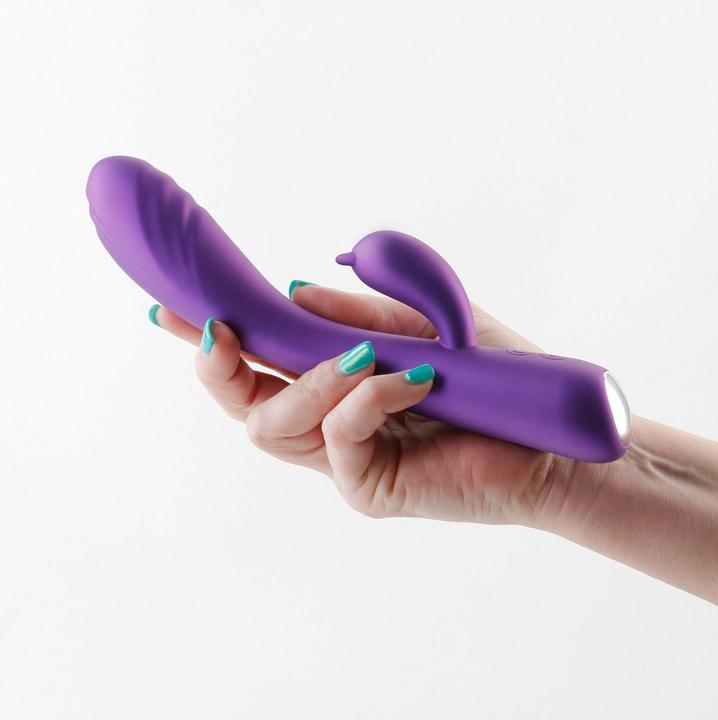 Produktbild NS Novelties Royals Duchess Metallic Purple Vibrator 21,2 x 3,6 x 6 cm