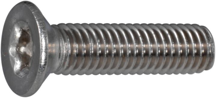 Produktbild Bossard Schraube, Flachkopf, Torx, T20, M4, 8mm, Packung à 100 Stück (100 Schrauben pro Stück)