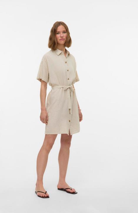 Actual product image Vero Moda Vmthea Ss Short Shirt Dress Wvn Noos (XL)