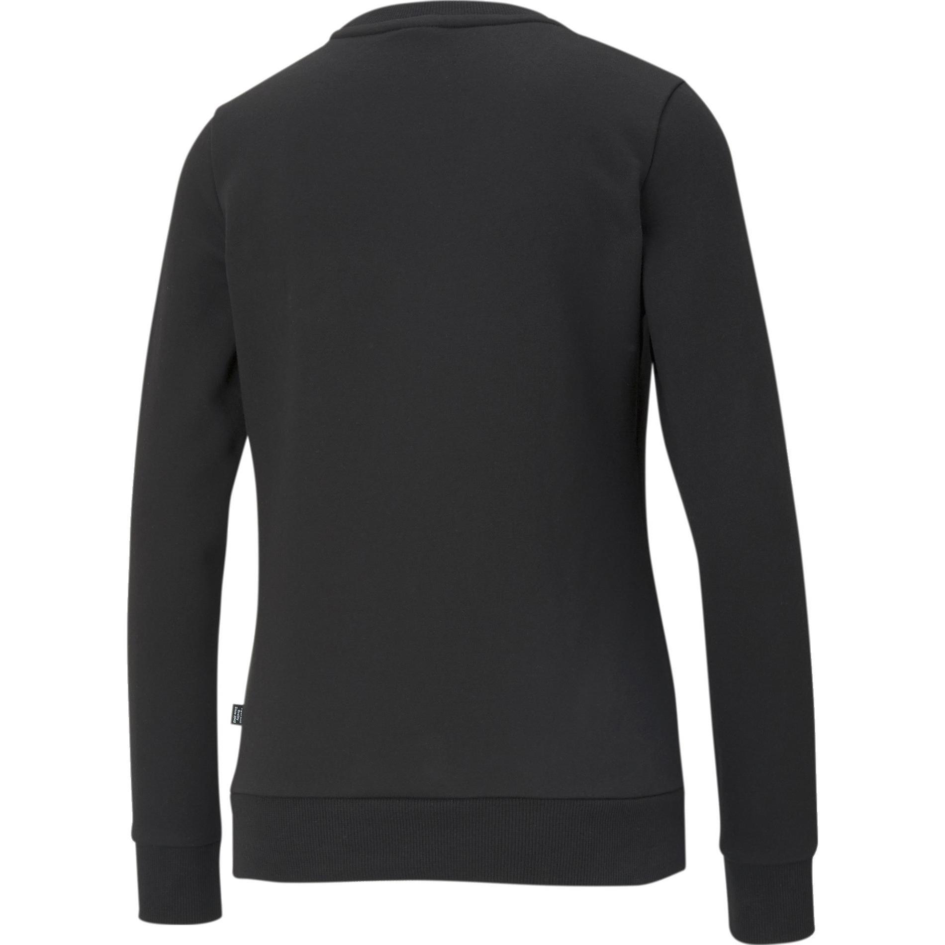 Thumbnail - Puma, Damen, Pullover, ESS Logo Crew FL, Schwarz, (XS)