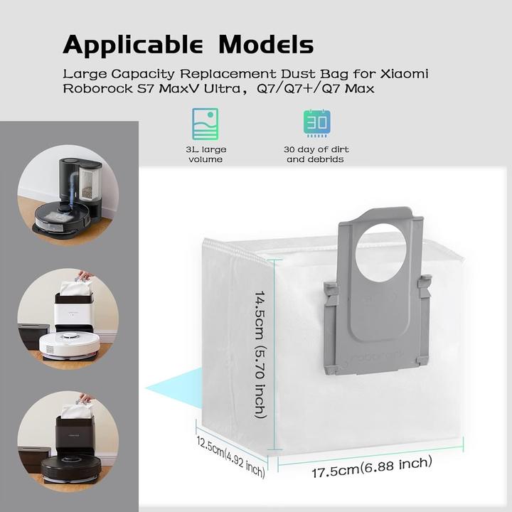Image du produit Roborock Staubbeutel-Set für Absaugstation (6 x)